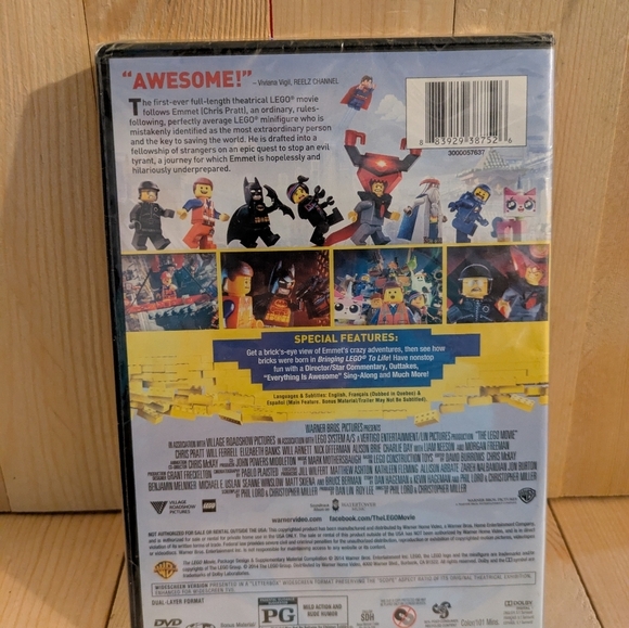 LEGO Movie DVD Special Edition - Multicolor - Picture 3 of 4